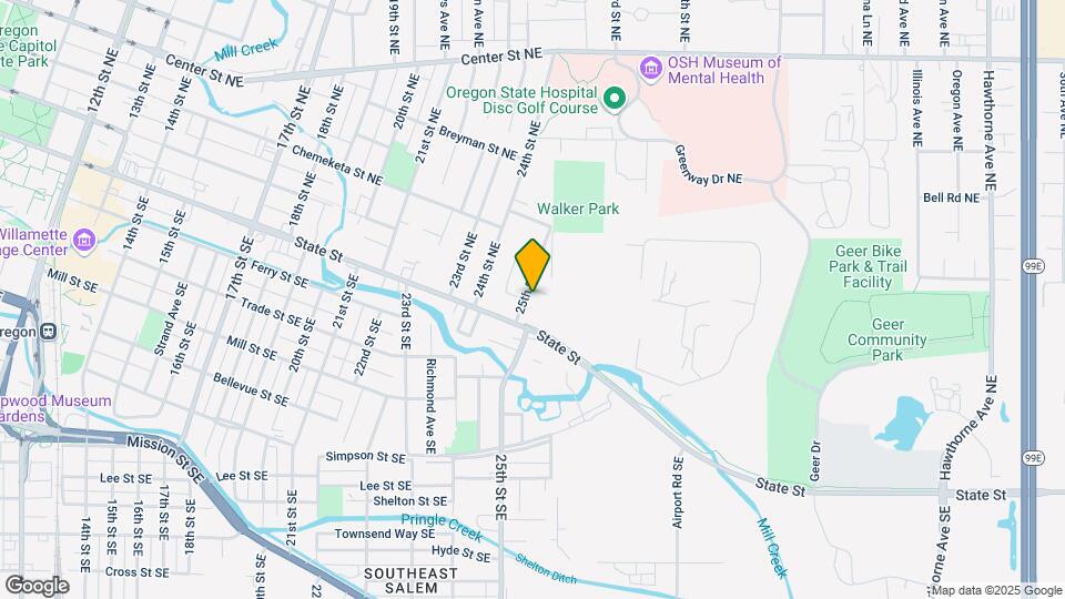 142 25th St NE Map and Location Details