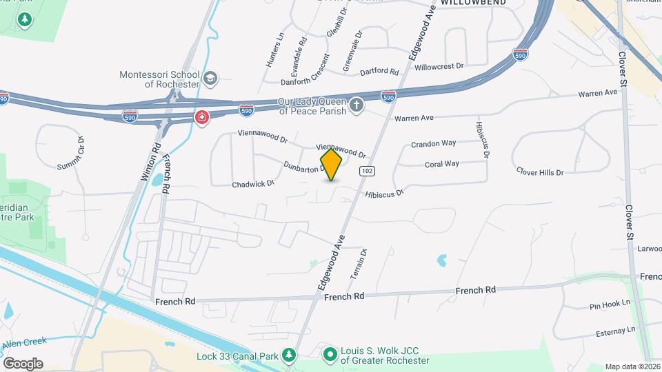 64 Wintergreen Way, Unit Brighton Estates Condominium Map and Location Details