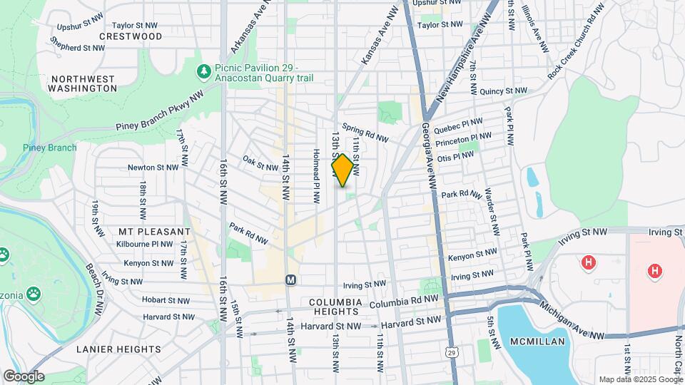 3513 13th St NW Mapa y Detalles de la Ubicación