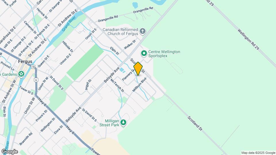 480 Flannery Dr Map and Location Details