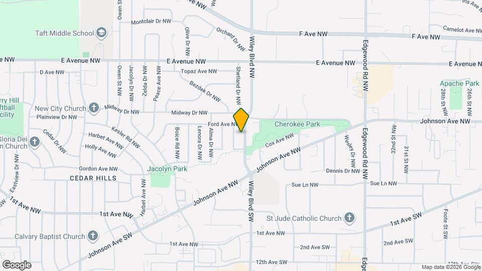 240 Wiley Blvd NW Mapa y Detalles de la Ubicación