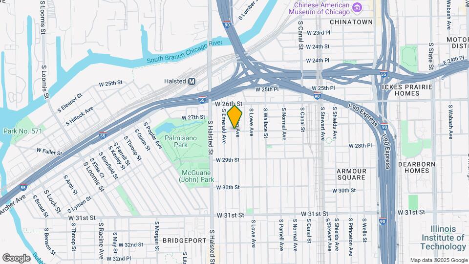 707 W 28th St Map and Location Details