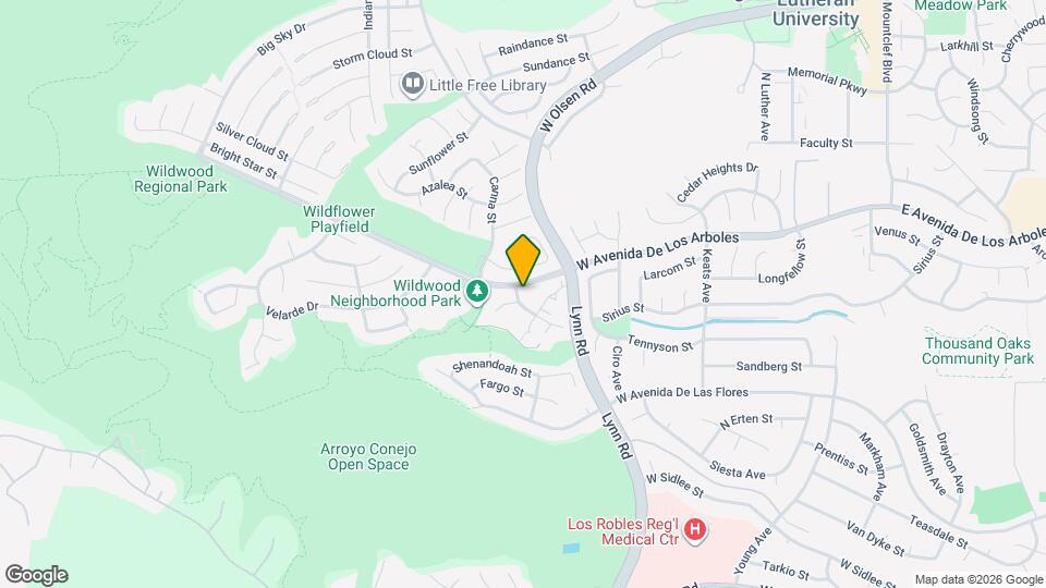 2678 La Paloma Cir Map and Location Details