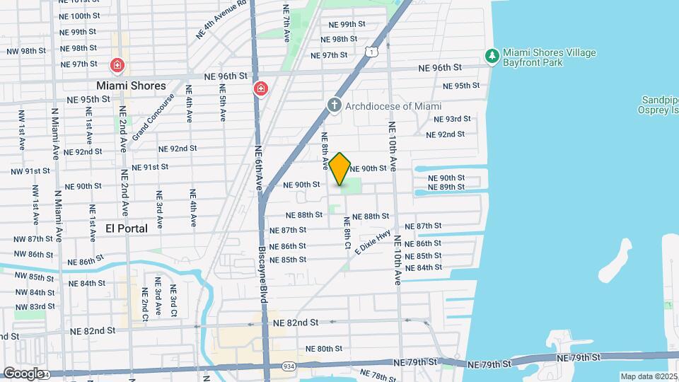 815 NE 89th St Map and Location Details