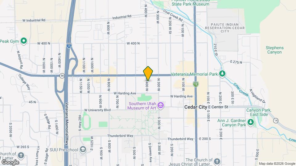 (400 W) Left Duplex Map and Location Details