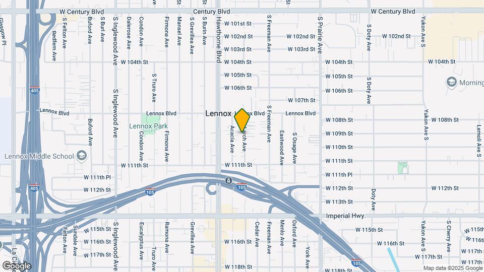 10915 Larch Ave Map and Location Details