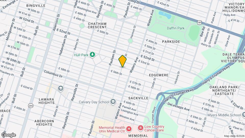 3904 Harmon St Map and Location Details