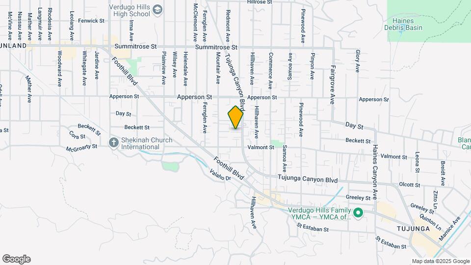 10249 Tujunga Canyon Blvd-Unit -#23 Map and Location Details