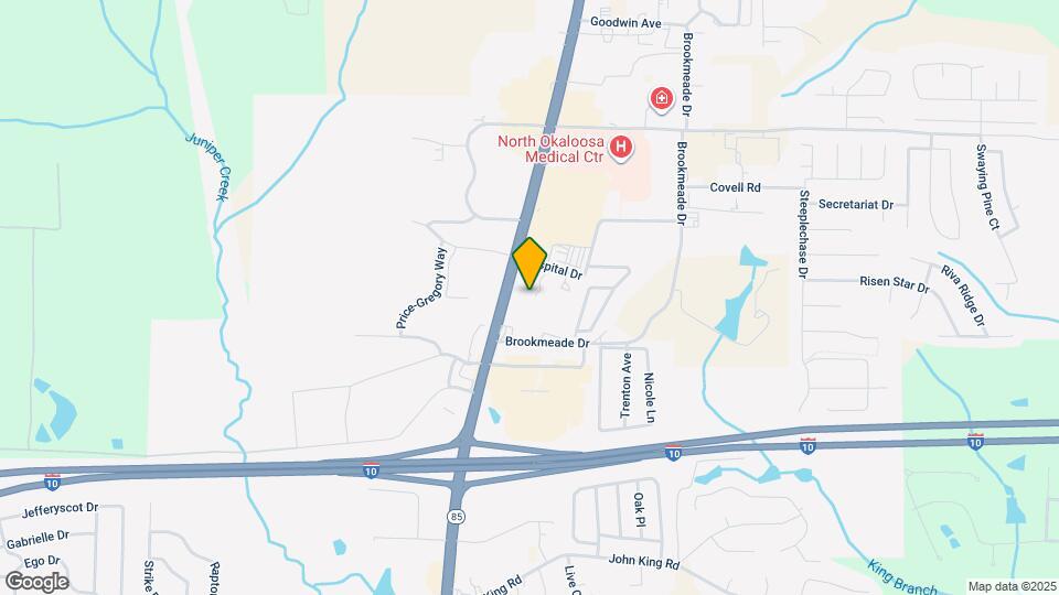 Hillcrest Villas Map and Location Details