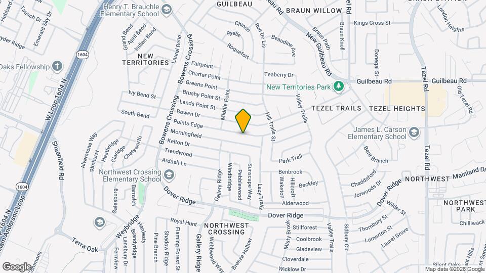 9302 Points Edge Map and Location Details