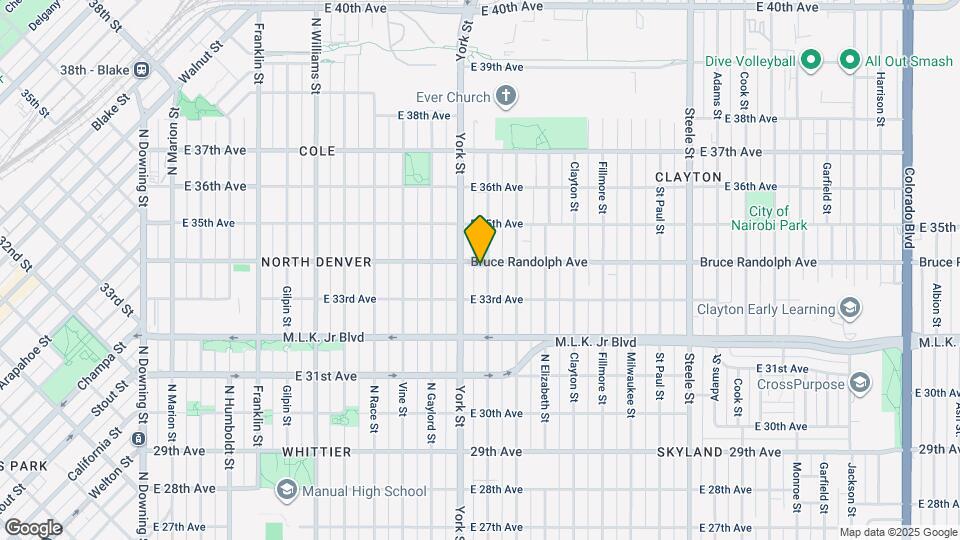 3353 Josephine St Map and Location Details