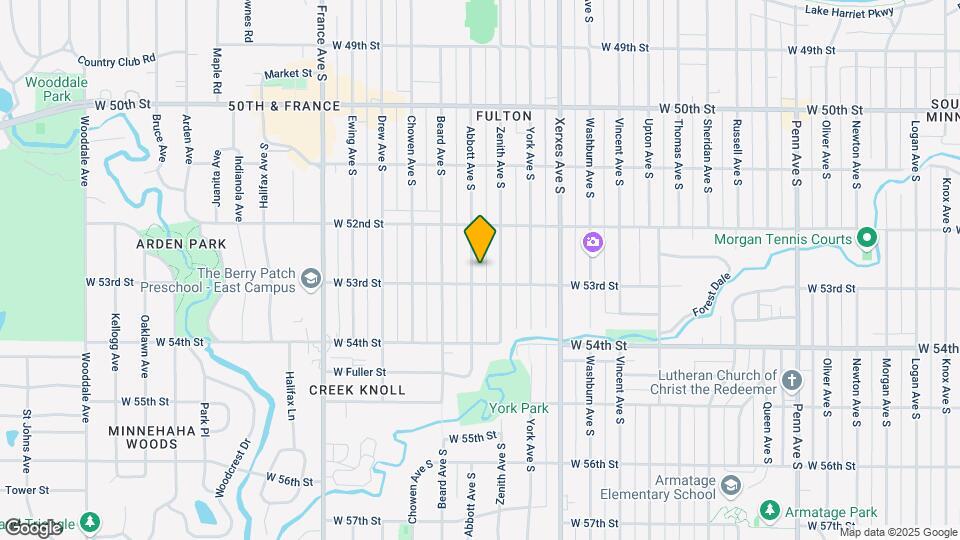 5249 Abbott Ave S Map and Location Details