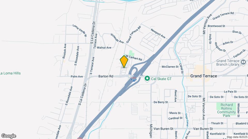 Grand Terrace Mobile Home Park Map and Location Details