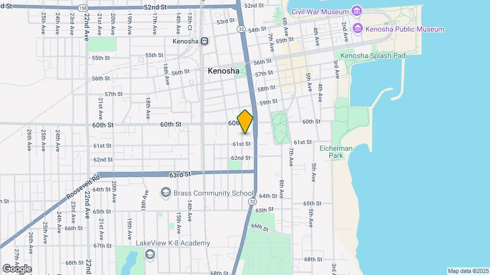 920 61st St Map and Location Details