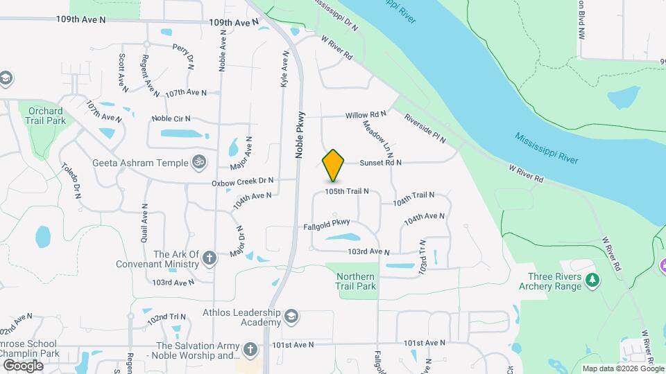 4100 105th Trail N Mapa y Detalles de la Ubicación