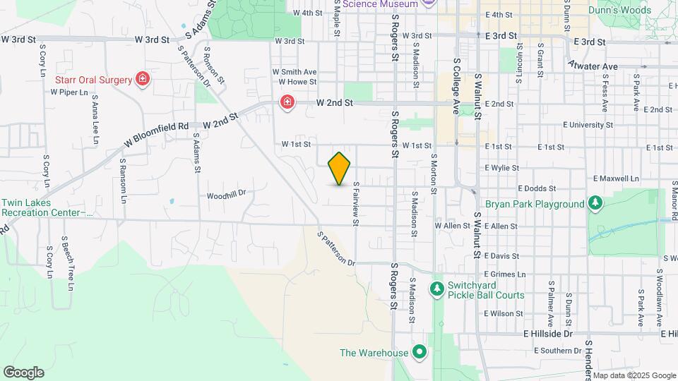 713 W Dodds St Map and Location Details