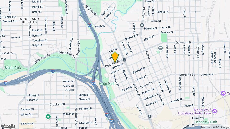 404 Quitman St Map and Location Details