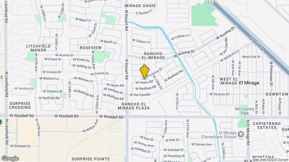 13002 W Hearn Rd Map and Location Details