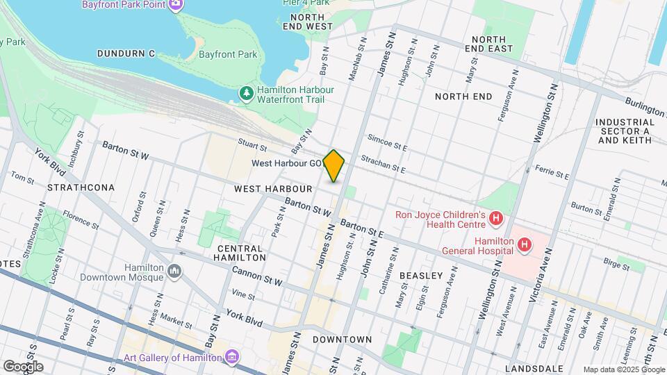 16 Murray St W Map and Location Details