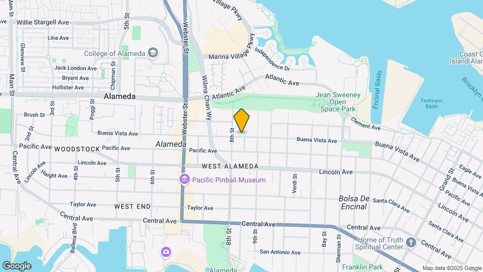 817 Buena Vista Ave Map and Location Details
