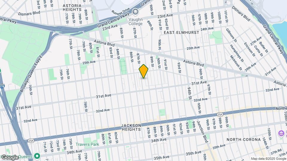 30-33 87th St Map and Location Details