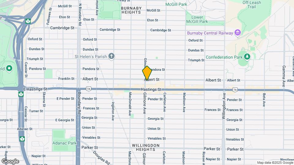 4106 Albert St Map and Location Details