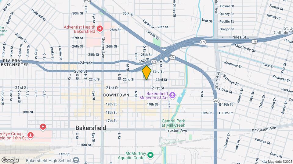 2126 O St Map and Location Details
