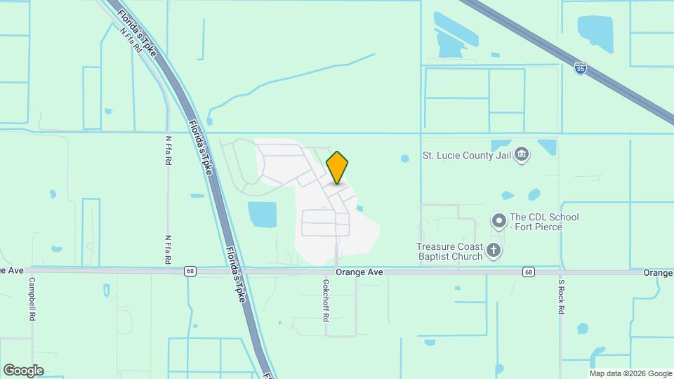 9322 Treasure Coast St Map and Location Details