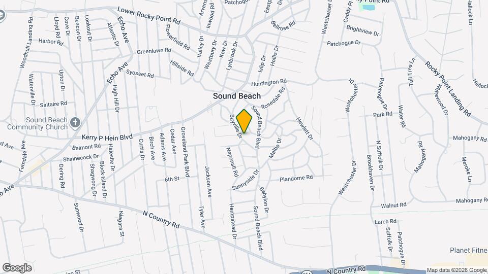 25 Bayville Dr Map and Location Details