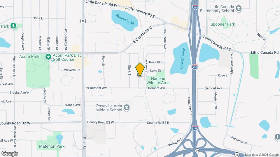 2540 Ruth Street, Unit 1 Map and Location Details