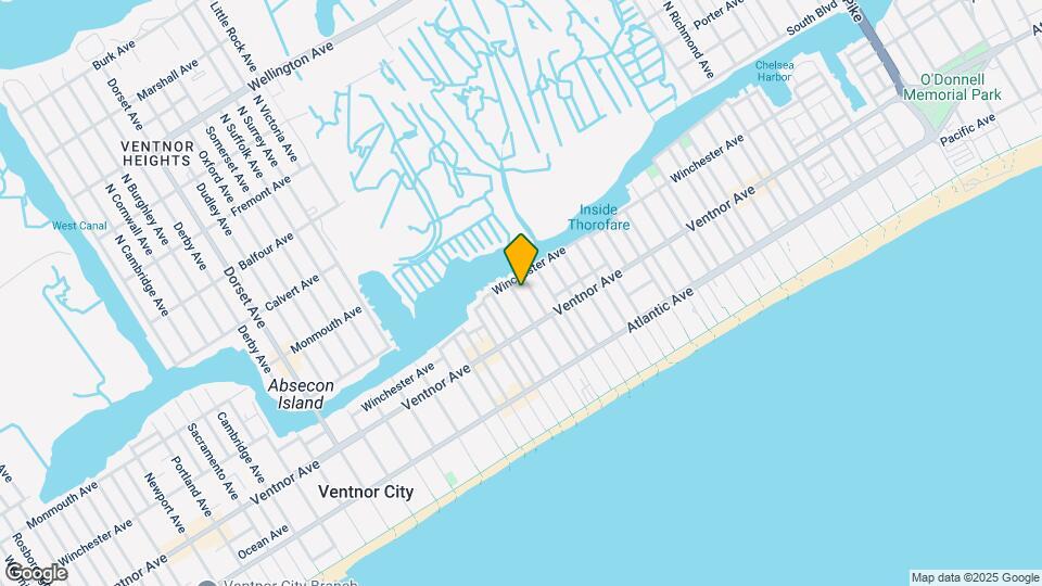21 N Nashville Ave Mapa y Detalles de la Ubicación
