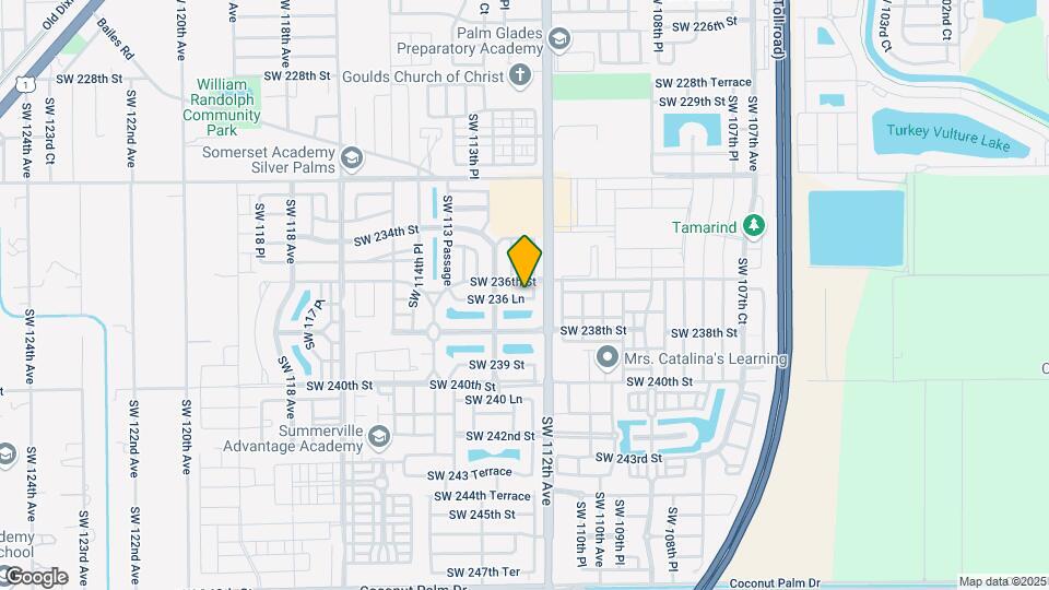 11219 SW 236 Ln Mapa y Detalles de la Ubicación