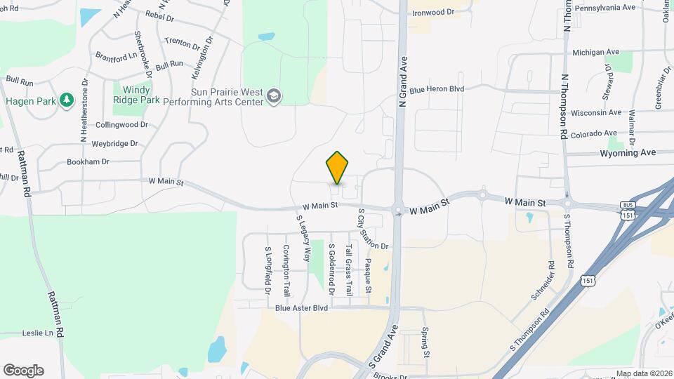 2714 Bomani Dr Map and Location Details