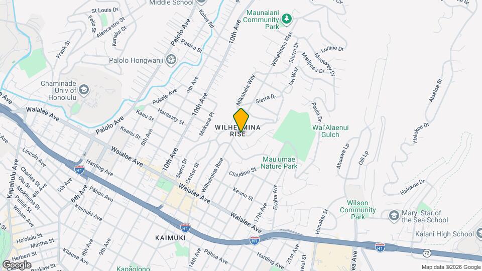 3715 Sierra Dr Map and Location Details