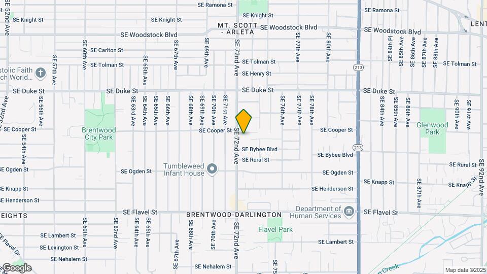 6824 SE 72nd Ave Mapa y Detalles de la Ubicación