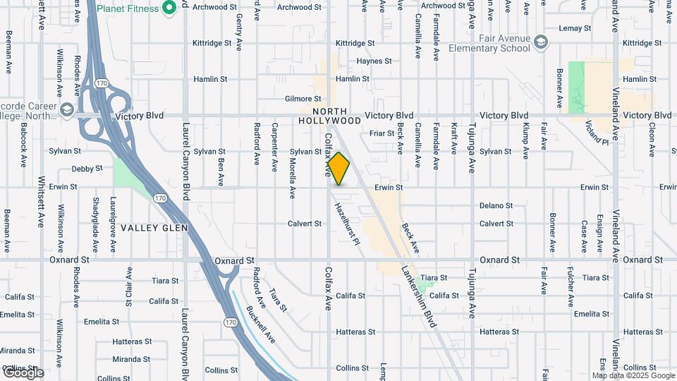 11682 Erwin St Map and Location Details