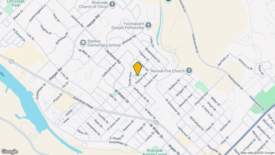 504 Stonewall St Map and Location Details