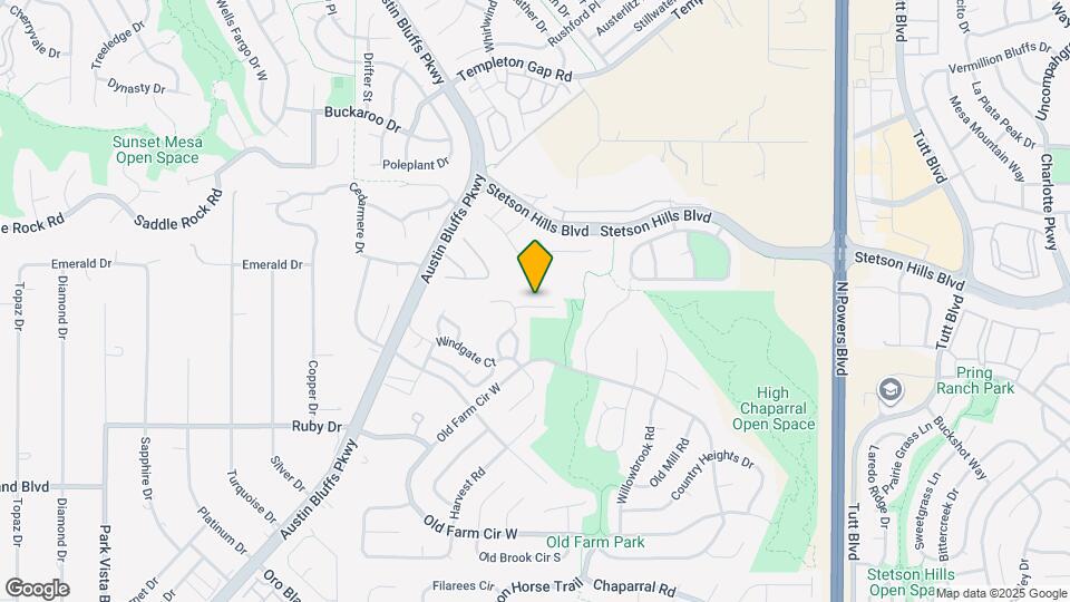 5142 Eros Way Map and Location Details