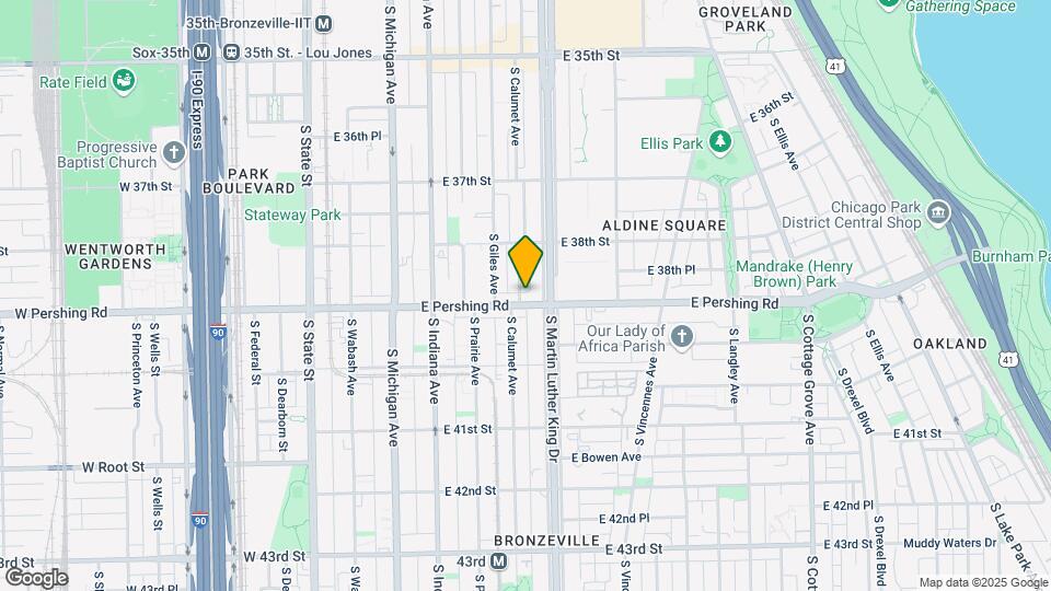 3851 S Calumet Ave Map and Location Details