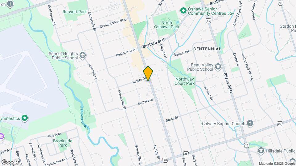 948 Simcoe St N Map and Location Details