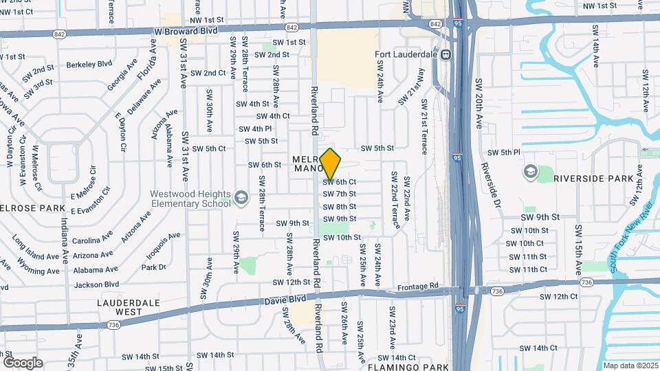 2664 SW 6th Ct Map and Location Details