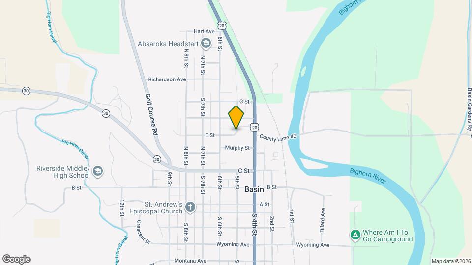 512 E St Map and Location Details