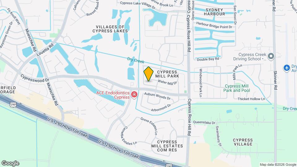 18422 Cobblestone Dr Map and Location Details