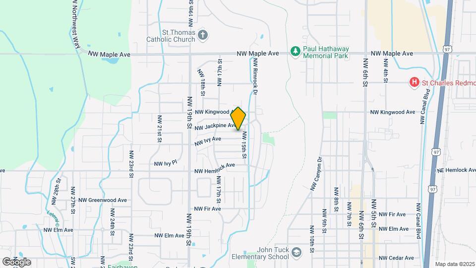 1549 NW Ivy Ave Map and Location Details