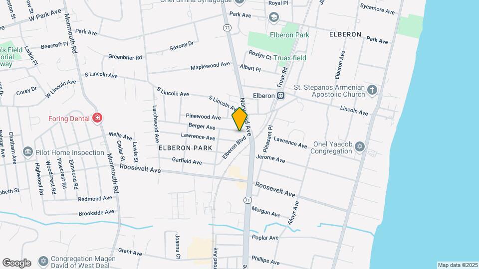 7 Berger Ave Mapa y Detalles de la Ubicación