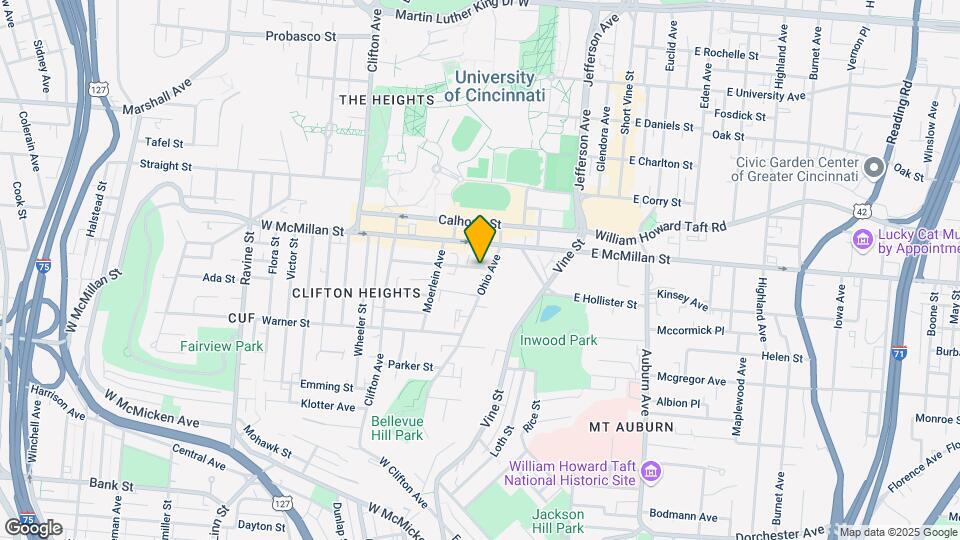 2423 Ohio Ave Mapa y Detalles de la Ubicación