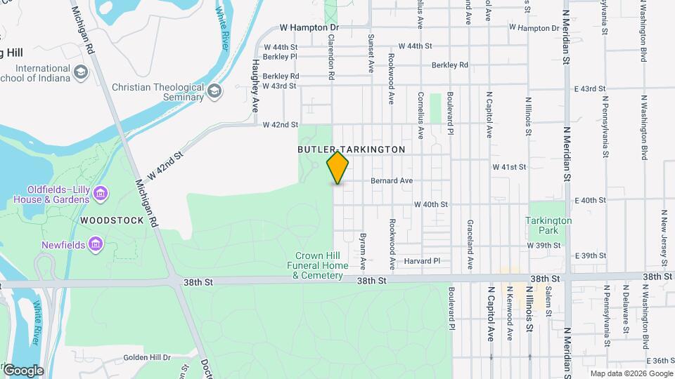 4021 Clarendon Rd Map and Location Details