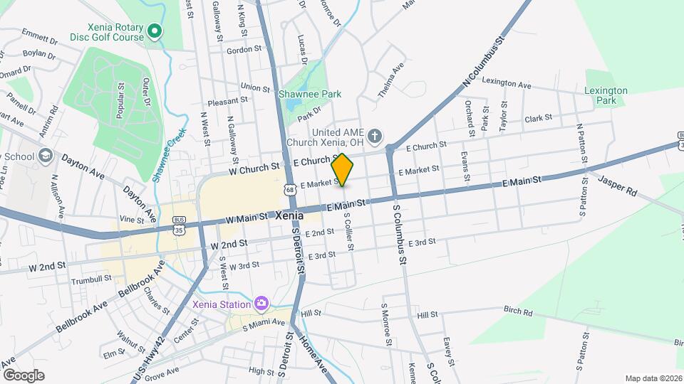48-52 N Collier St Mapa y Detalles de la Ubicación