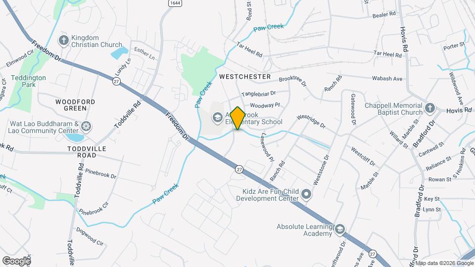 1513 Allenbrook Dr Map and Location Details