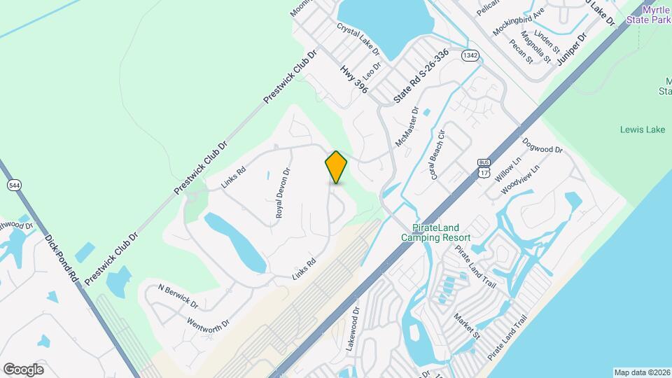 105 Pipers Ln Map and Location Details